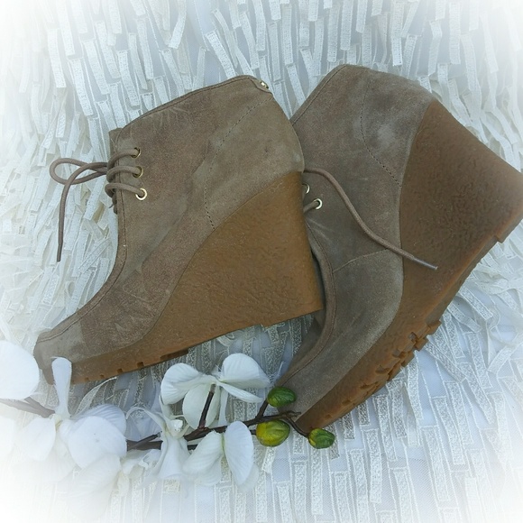 Michael Kors Shoes - Michael Kors 'Rory' Wedge Booties